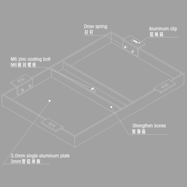 Aluminum Customization Aluminum Siding Panels PVDF Aluminum Curtain Wall Cladding Cover Veneer for Building Facades Soild Panel - 图片 7